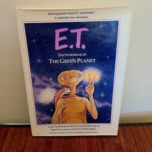 E.T. The Storybook of The Green Planet HC/DJ - 1985